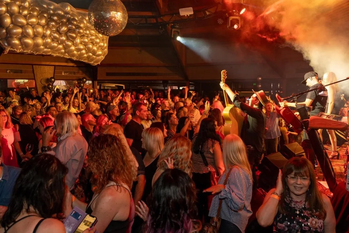 Packed dance floor